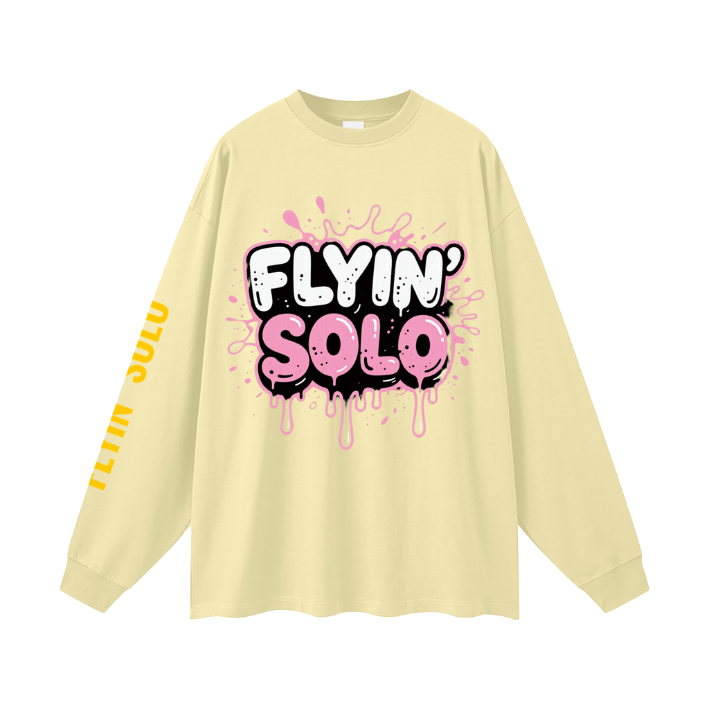 FLYIN' SOLO BubbleGum Explosion Long Sleeve T-Shirt