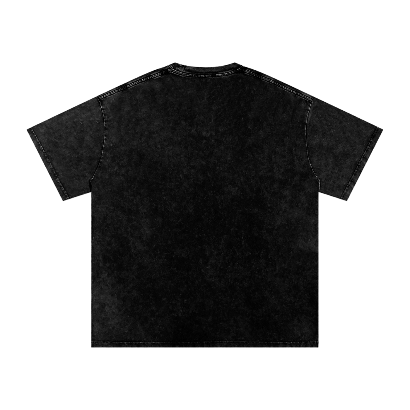 FLYIN' SOLO Logo Snow Washed Oversized Cotton T-Shirt