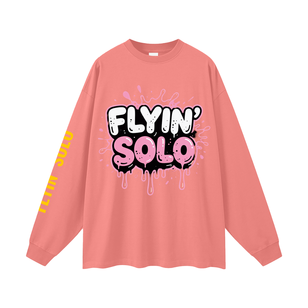 FLYIN' SOLO BubbleGum Explosion Long Sleeve T-Shirt